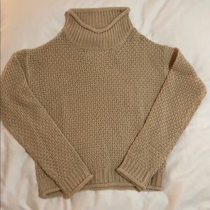 Missguided camel colored sweater size small
